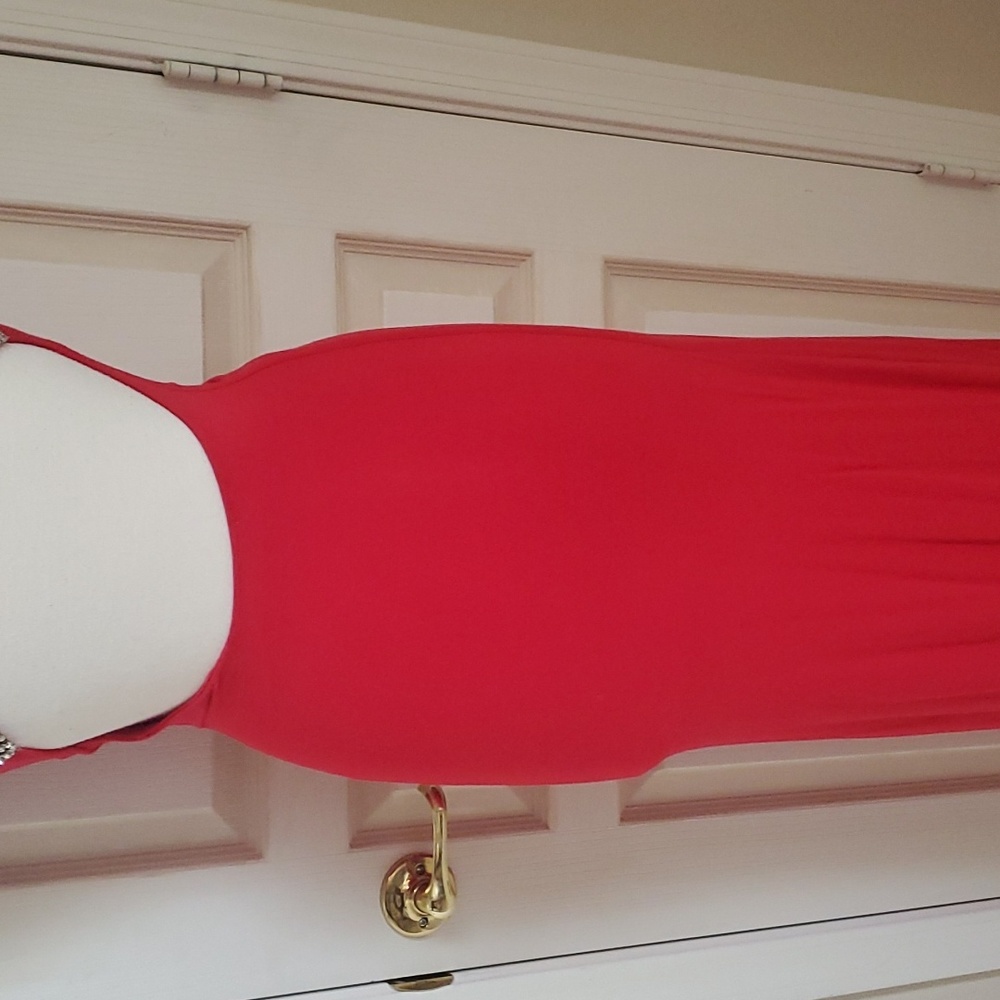 Sky Lady in Red Maxi - Picture 7 of 7